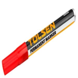 Pen MARKER PERMANENT Red TOLSEN ™ auto part product photo