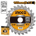 BLADE Tct WOOD 165MM X 24t INGCO auto part product photo