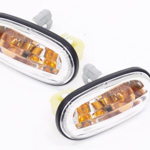 Side Marker Lamp Assembly Primed Crystal 2PC 2000-2006 (Toyota Tazz) auto part product photo