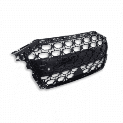 Audi A3/S3 8Y Rs Style Gloss Black Front Grill (Non Oem) 1 AUDI A3/S3 8Y RS STYLE GLOSS BLACK FRONT GRILL (non oem) auto part product photo