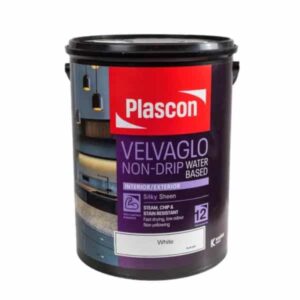 VELVAGLO W B WHITE 5l PLASCON ™ auto part product photo