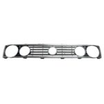 Grille Double Light R+Small Badge Hole Chrome Trim 1987-2009 (VW Citi Golf 1) auto part product photo