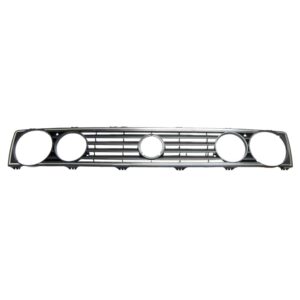 Grille Double Light R+Small Badge Hole Chrome Trim 87-09 (VW Citi Golf 1)