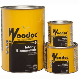 WOODOC 5 CLEAR MATT INTERIOR 1LTR ™ auto part product photo