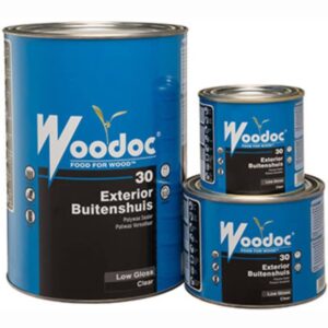 WOODOC 30 CLEAR Low GLOSS EXTERIOR 500ML auto part product photo