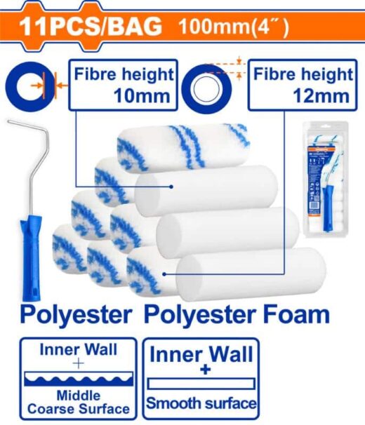 Paint Set 11 Piece 100Mm ™ 1 PAINT Set 11 PIECE 100MM ™ auto part product photo
