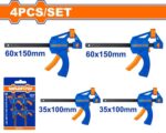 Clamp Quick Bar 4p 2x100mm 2x150mm WADFOW ™ auto part product photo