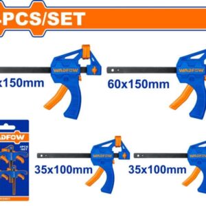 Clamp Quick Bar 4p 2x100mm 2x150mm WADFOW ™ auto part product photo
