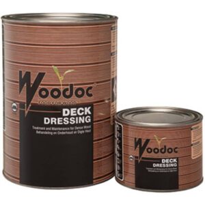 WOODOC Deck Dressing Deep Brown Low Gloss Exterior 1l ™ auto part product photo