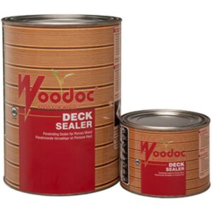 WOODOC DECK SEALER DEEP BROWN Low GLOSS EXTERIOR 5l ™ auto part product photo