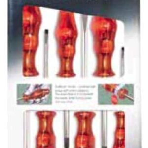 Screwdriver Set Wera Black Point Red Handle 6 Piece ™ auto part product photo