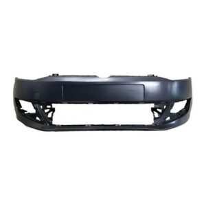 Front Bumper+Fog Lamp Hole Primed Hatchback 2010-2014 (Volkswagen Polo 6R) auto part product photo
