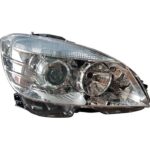 Headlamp + Motor Electric Right Hand Side 2007-2010 (Mercedes Benz C Class W204) auto part product photo