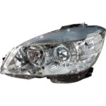 Headlamp + Motor Electric Left Hand Side 2007-2010 (Mercedes Benz C Class W204) auto part product photo