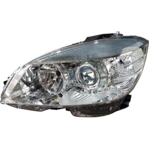 Headlamp + Motor Electric Left Hand Side 2007-2010 (Mercedes Benz C Class W204) auto part product photo