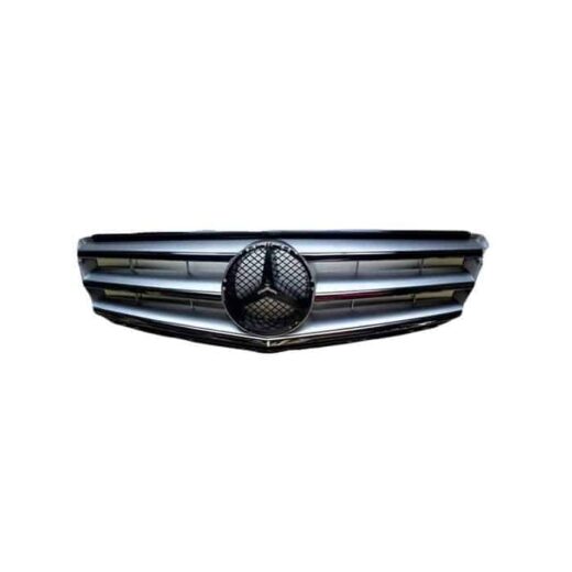 Grille+Chrome Frame Classic 11-13 (Mercedes Benz C Class W204) 1 Grille+Chrome Frame Classic 2011-2013 (Mercedes Benz C Class W204) auto part product photo