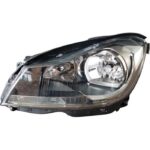 Headlamp + Motor Electric Halogen Black Left Hand Side 2011-2013 (Mercedes Benz C Class W204) auto part product photo