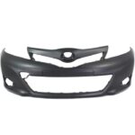 Front Bumper+Fog Lamp Hole Primed Hatchback 2012-2014 (Toyota Yaris) auto part product photo