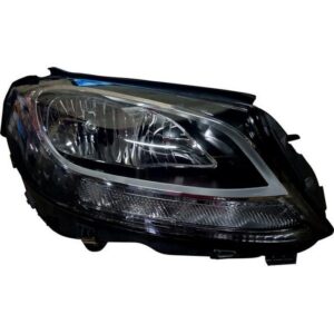 Headlamp + Motor Electric Halogen Right Hand Side 2014-2018 (Mercedes Benz C Class W205) auto part product photo