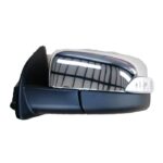 Ford Ranger T6 Electric Auto Fold Door Mirror With Indicator Chrome Left - main product image