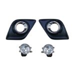 Fog Lamp Assembly+Bumper Grille+Chrome Rim Right Hand Side 2016-2020 (Toyota Hilux GD6) auto part product photo