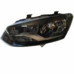 Headlamp Double B+Motor Electric Chrome Left Hand Side 2010-2014 (Volkswagen Polo 6R) auto part product photo