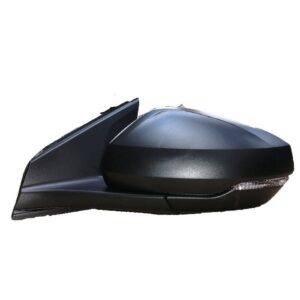 Door Mirror+Lamp+Cable Black Left (Volkswagen Polo 8 2018+) auto part product photo