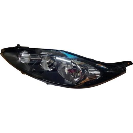 Headlamp + Motor Electric Black Halogen Left Hand Side 09-13 (Ford Fiesta) 1 Product image – product image