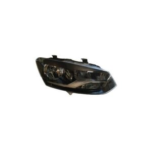 Headlamp+Motor Electric Black Right Hand Side 2014-2017 (Volkswagen Polo 6R) auto part product photo
