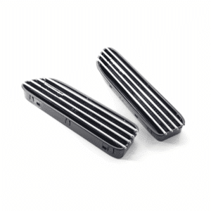 BM E46 M3 FENDER VENTS - CHROME (non oem) auto part product photo