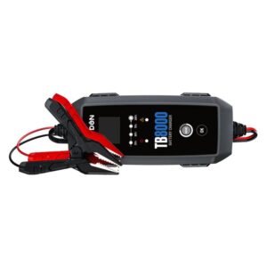 TOPDON TB8000 Smart Battery Charger 6V/12V | 8A/3A/1A | IP65 | Cars, Boats & More | AGM/Lithium Batteries, main photo