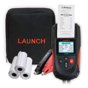Launch BST-860S Battery Tester - Professional 12V/24V Automotive Battery Diagnostic Tool with Built-In Printer auto part