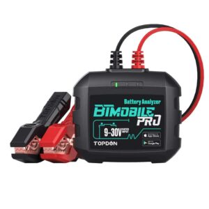 TOPDON BTMobile Pro | Bluetooth 12V/24V Battery & System Tester, main photo