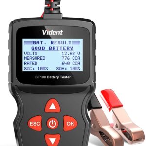 Vident Ibt100 Car Battery Tester 12v Analyzer For Flooded Agm Gel auto part product photo