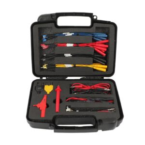 AUTOOL 48PCS Automotive Circuit Test Leads Kit – Banana Plug Leads, Jumper Wires, Clips & Storage Case, main photo