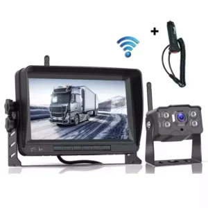 7″ Wireless Backup Camera | 1080P Monitor Kit | Night Vision, main photo