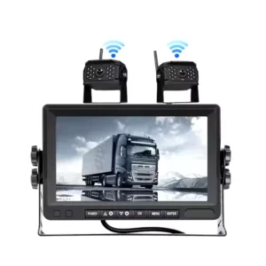 7″ HD Wireless Backup Kit | IPS Monitor | 2 Cameras | Night Vision | Car/Truck/RV, main photo