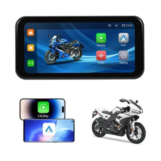 6.25″ Portable Wireless Motorcycle Media Unit | Carplay & Android Auto, Gps 1 6.25″ Portable Wireless Motorcycle Media Unit | CarPlay & Android Auto, GPS, main photo
