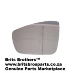 VW Polo 6r Side Mirror Glass Heated Hatchback Only 2010-2017 Left auto part product photo