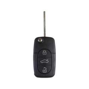 Audi Tt A2 A3 A4 A6 Remote Key Case & Blade 3 Button HU66 CR1616 Battery auto part product photo