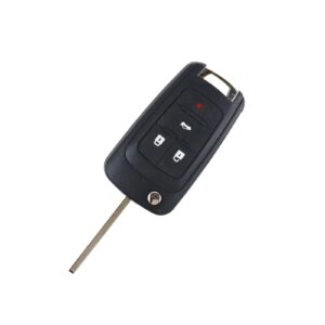 Chevrolet Cruze Impala Buick Remote Key Case & Blade 3+1 Button HU100 auto part product photo