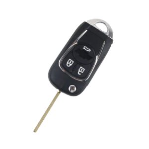 Chevrolet Epica Impala Buick Remote Key Case & Blade 3 Button HU100 Badge auto part product photo