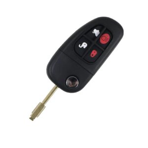 Land Rover Jaguar S X Xj Xk Remote Key Case & Blade 4 Button F021 auto part product photo