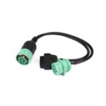 9 Pin Male to 9 Pin Female/OBD2 Interface Truck Y Cable Adapter J1939, main photo