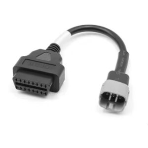 6-Pin Male to 16-Pin Female OBD2 Suzuki Motorcycle Adapter Cable auto part product photo
