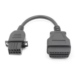 8-Pin Volvo V3 CDP Female to OBD2 Adapter Cable - Truck Diagnostic Connector auto part product photo