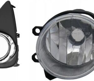 Fog Lamp Assembly+Bumper Grille+Chrome Rim Hatchback Left Hand Side 2012+(Toyota Yaris) auto part product photo