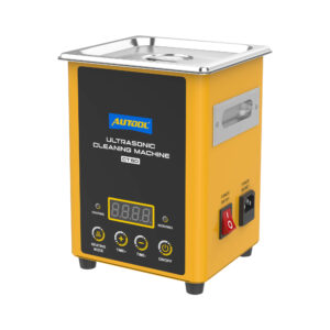AUTOOL CT80 Diesel Fuel Injector Ultrasonic Cleaner with Heating Mode - 1600ml Tank Adjustable Timer Stainless Steel