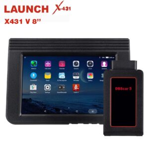 LAUNCH X431 V 8 Bluetooth Wi-Fi Full System Car Diagnostic tool Support ECU Coding X-431 V Pro Mini Auto Scanner update
