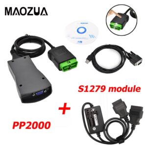 Professional Lexia3 V48 Diagbox V7.83 Module S.1279 Lexia Lexia 3 PP2000 V25 Diagnostic Connector S1279 for Peugeot for